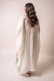 white linen abaya