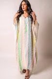 white linen abaya