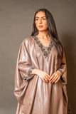 rose crepe dress