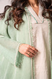 Green Linen abaya