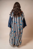 trandy blue Abaya