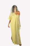Gold yellow dress