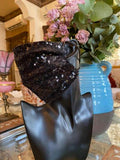 black sequins