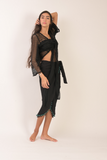 Wrap on top and skirt