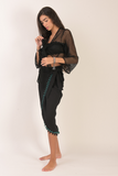 Wrap on top and skirt