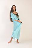 Beach blue dress