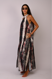 tie dye dress with pockets