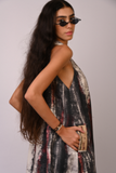 tie dye dress with pockets