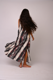 tie dye dress with pockets